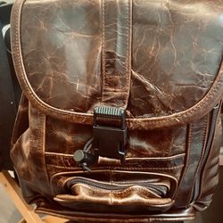 Leather Backpack