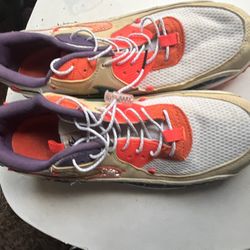 White Orange Purple Nike