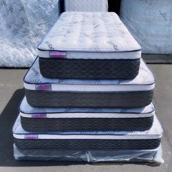 12in King Size Dream Luxury European Pillow Top Mattress 