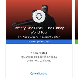 Twenty One Pilots- The Clancy World Tour