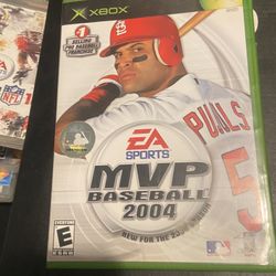 MVP Baseball 2004 Xbox ($5), Top Spin Xbox($5)