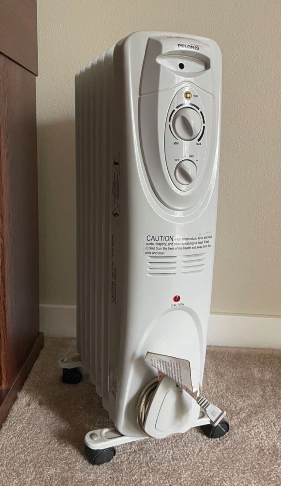 1,500 Watt Electric Heater - Full Room