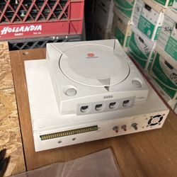Sega Dreamcast With Custom Jamma Adapter And NBA 2k1