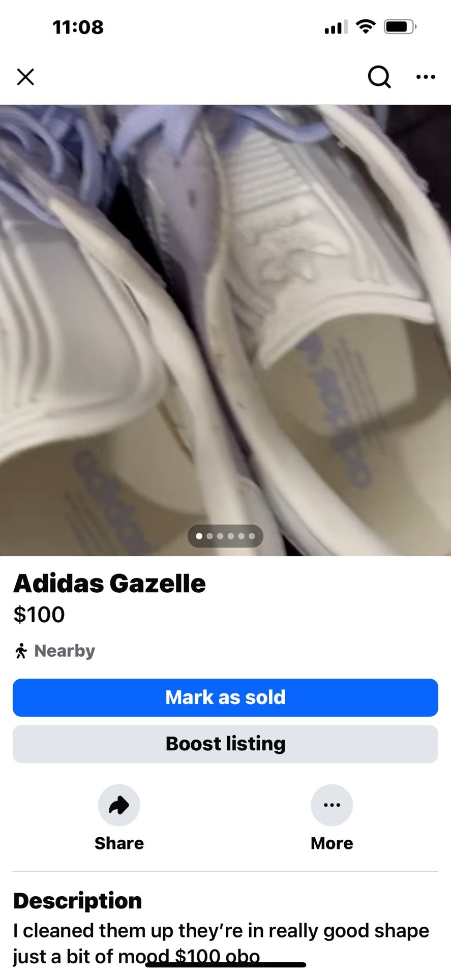 Adidas Gazelle Lavender