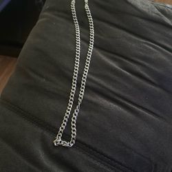 Cuban Link 14 Inch Chain. (made In Italy.)