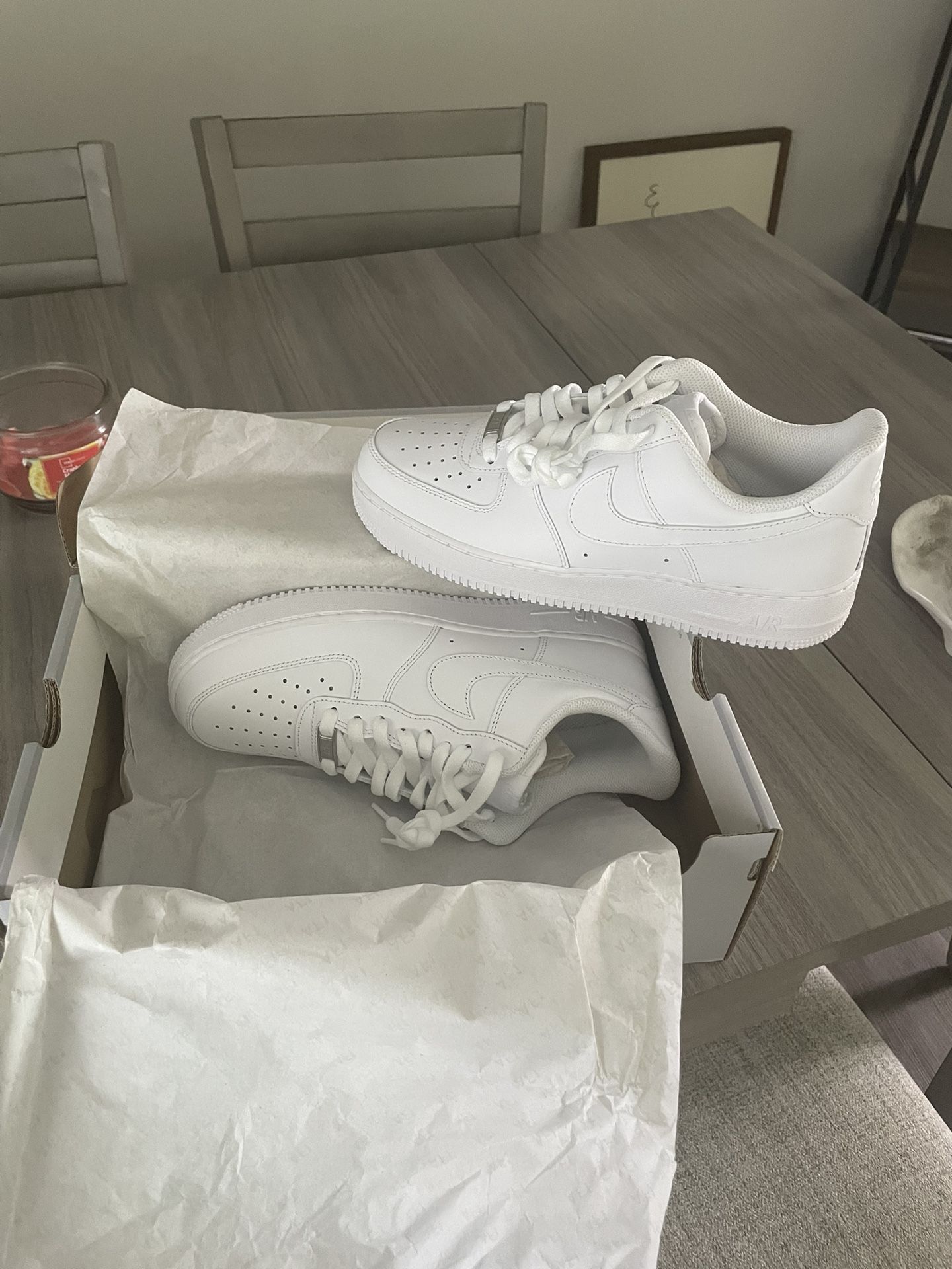 white lows brand new never worn