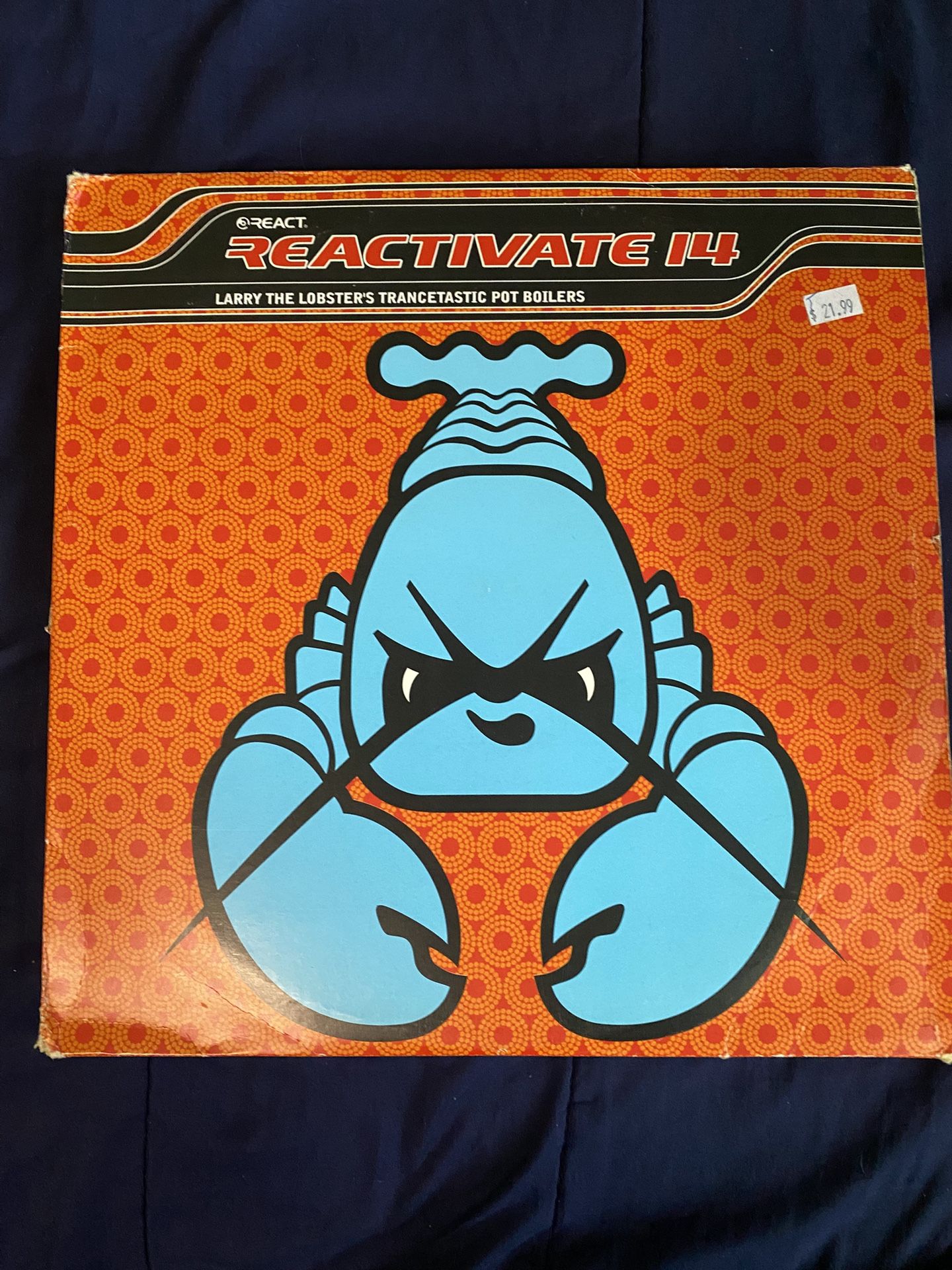 Larry The Lobster’s Trancetastic Pot Boil Vinyl Record