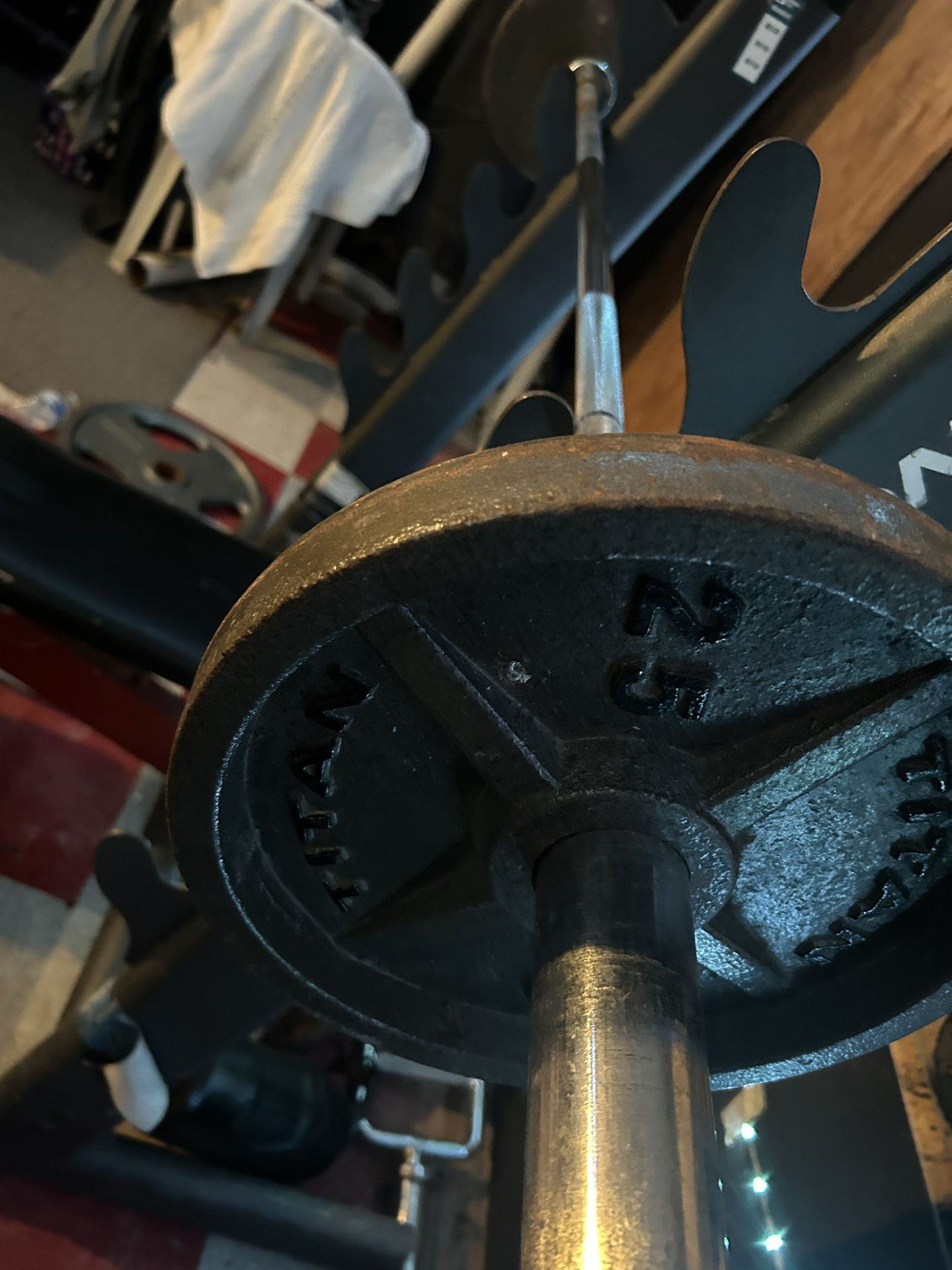 Weights And Bench Bar 