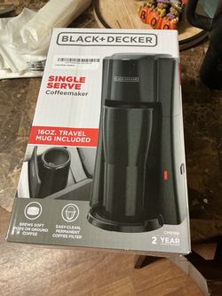Black+Decker Single Serve Coffeemaker CM618B