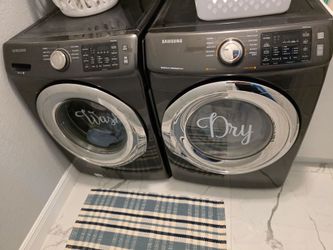 Samsung washer and dryer