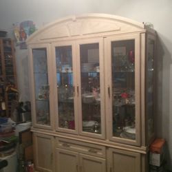 Beautiful China Cabinet ( 63 W x 17 D X 83 H)