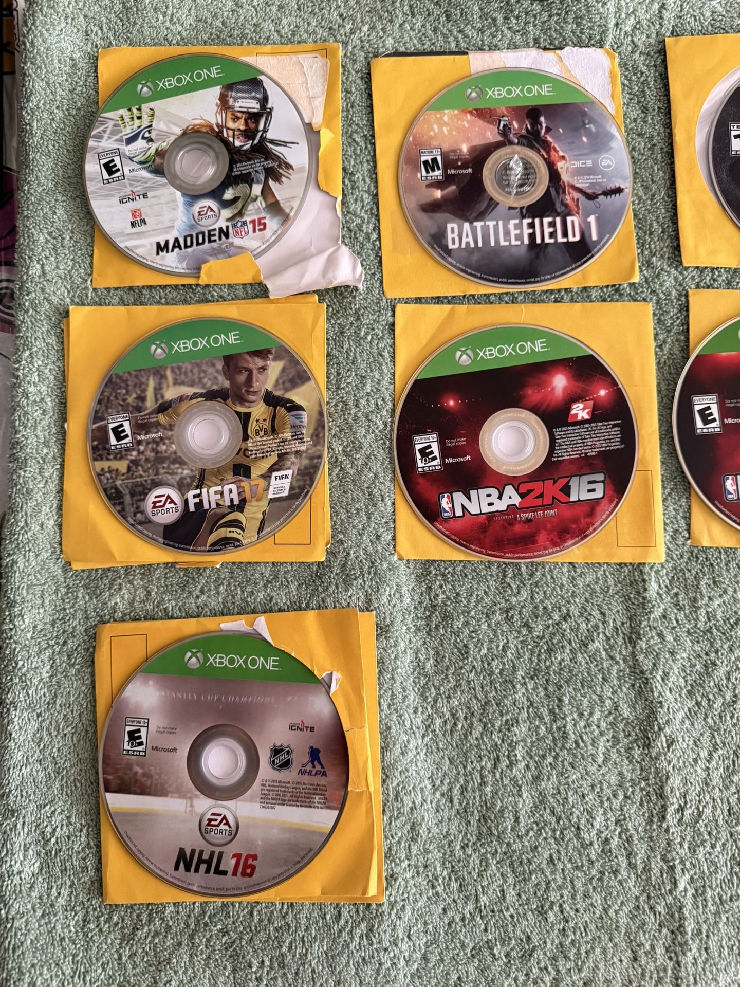 Xbox One / Xbox 360 Games