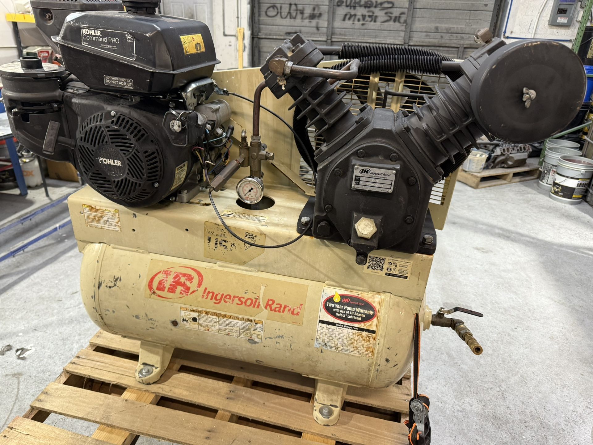IR GAS AIR COMPRESSOR Ingersoll Rand