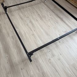 Twin Thru Full Size Metal Bed Frame