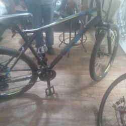 Gt Mountain Bike Black And Blue 27 Inch
