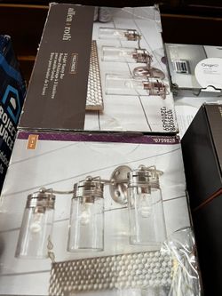 New vanity light two available