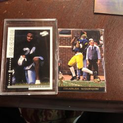 Two Charles Woodson Rookie Cards