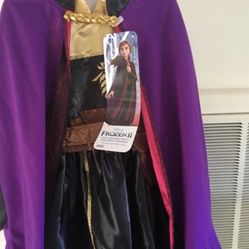 Disney Anna Costume Dress Kid’s Child 4-6x