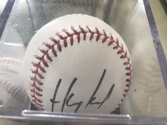 Hanley Ramirez signed baseball