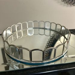 Mirrored Vanity Tray 12” NEW