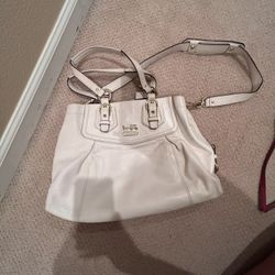 White Coach Purse 