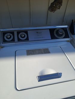 Washer and dryer
