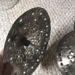 Lighting Fixture  🌸Tin Light Bulb Covers 🌸 Candle Holder 