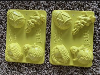 Easter Jello jello jiggle Molds