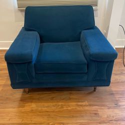 Vintage Mid Century Upholstered Chair