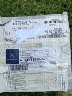 Brand New OEM Mercedes-Benz Front Wheel Bearing & Hub Assembly – P/N 231-334-00-06