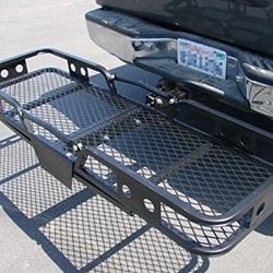 New 500Lb 60x20 Folding Tow Hitch Carrier Rack Luggage Basket Canasta Para Maletas Maleton 