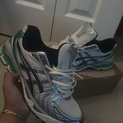 Asics Gel Kayano 14 White Malachite Green 
