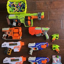 Toy NERF Guns And Bullets