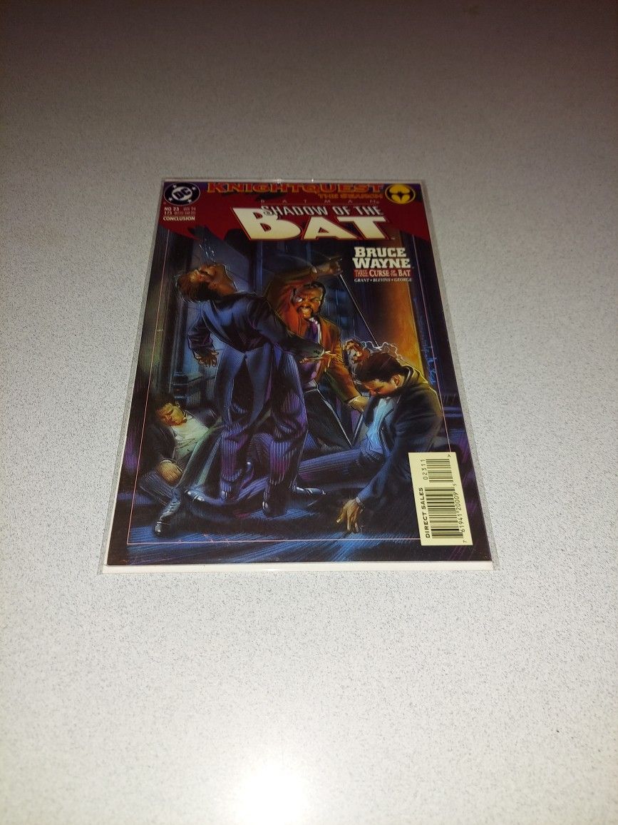 1994 BATMAN SHADOW OF THE BAT #23 COMIC BAGGED AND BOARDED