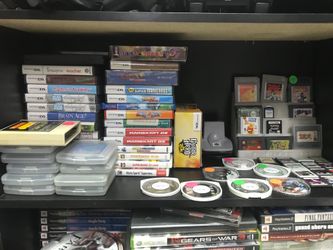 Nintendo 3ds, ds, gameboy, psp, ps vita and gamegear games