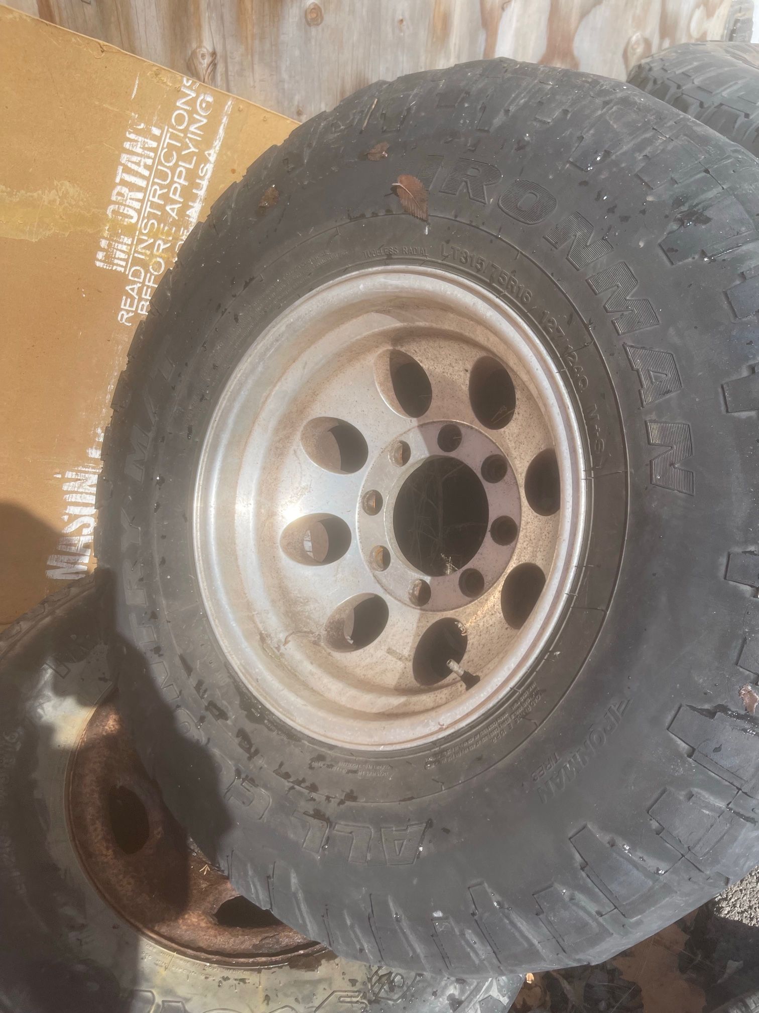 M/T F250 Rims (need 2 Tires)