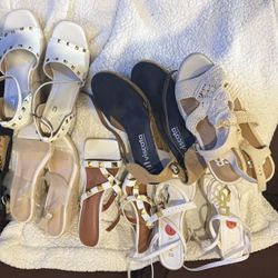 Used Mixed Heels And Wedges 