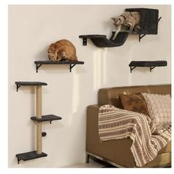 Cat wall shelves, 4 in 1