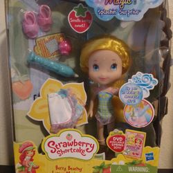 STRAWBERRY SHORTCAKE SCENTED DOLL - BERRY BEACHY - LEMON MERINGUE COLOR CHANGING
