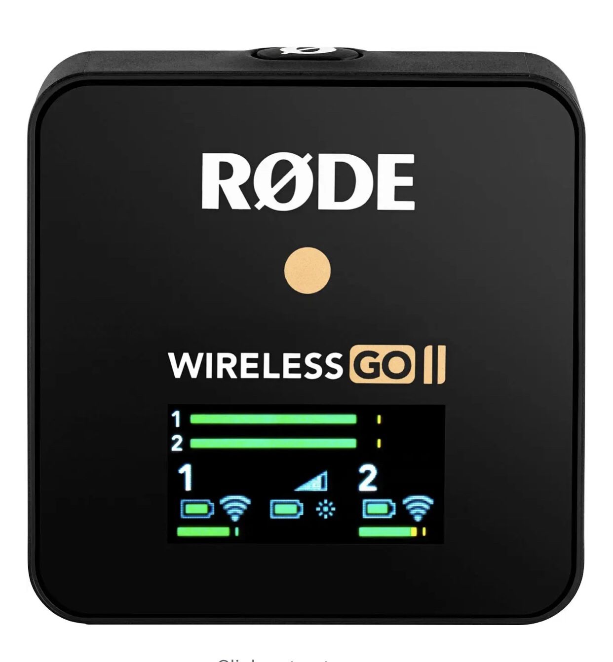 NEW! RODE WIRELESS GO II - Compact Wireless Microphone System