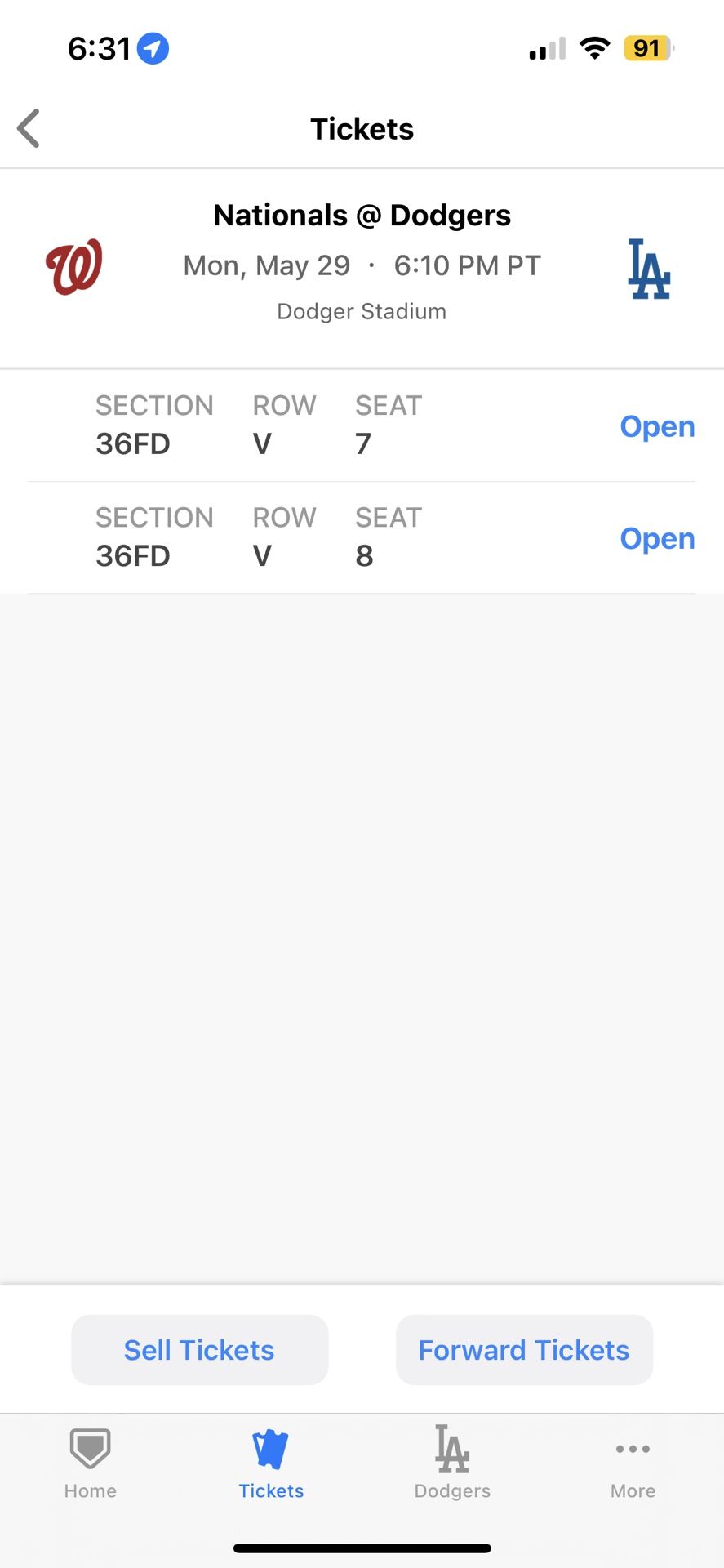 Dodgers Vs Nationals 