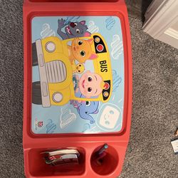 Lap work station for kids