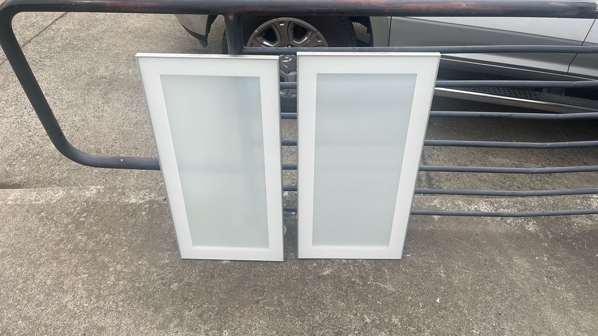 Free IKEA Metal Frame Doors