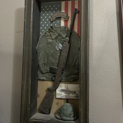 Vintage-Style Military Shadow Box – $25 OBO