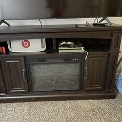 Electric Fire Tv Stand 