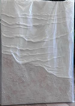 NANKAI Hand Painted Modern Abstract Painting Textured Canvas Wall Art Ocean Wave Oil Painting 28x40