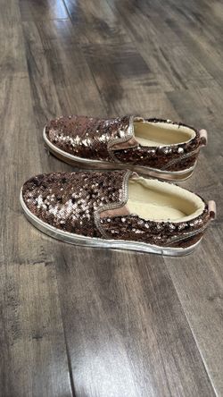 Girls Shoes Size 3 (Y) - justice Glitter / Sequins