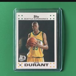 Kevin Durant Rookie Card.