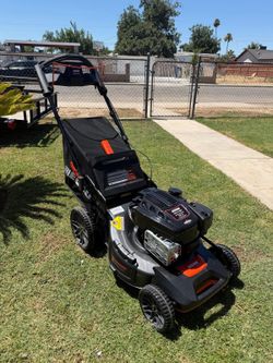 ECHO 21 in. 190 cc Briggs and Stratton Gas 3-in-1 Dual Blade RWD Self-Propelled Lawn Mower with Single Lever Deck Adjustment
