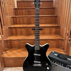 Danelectro 59 Nos+ (Mint) W/ Fender Amp